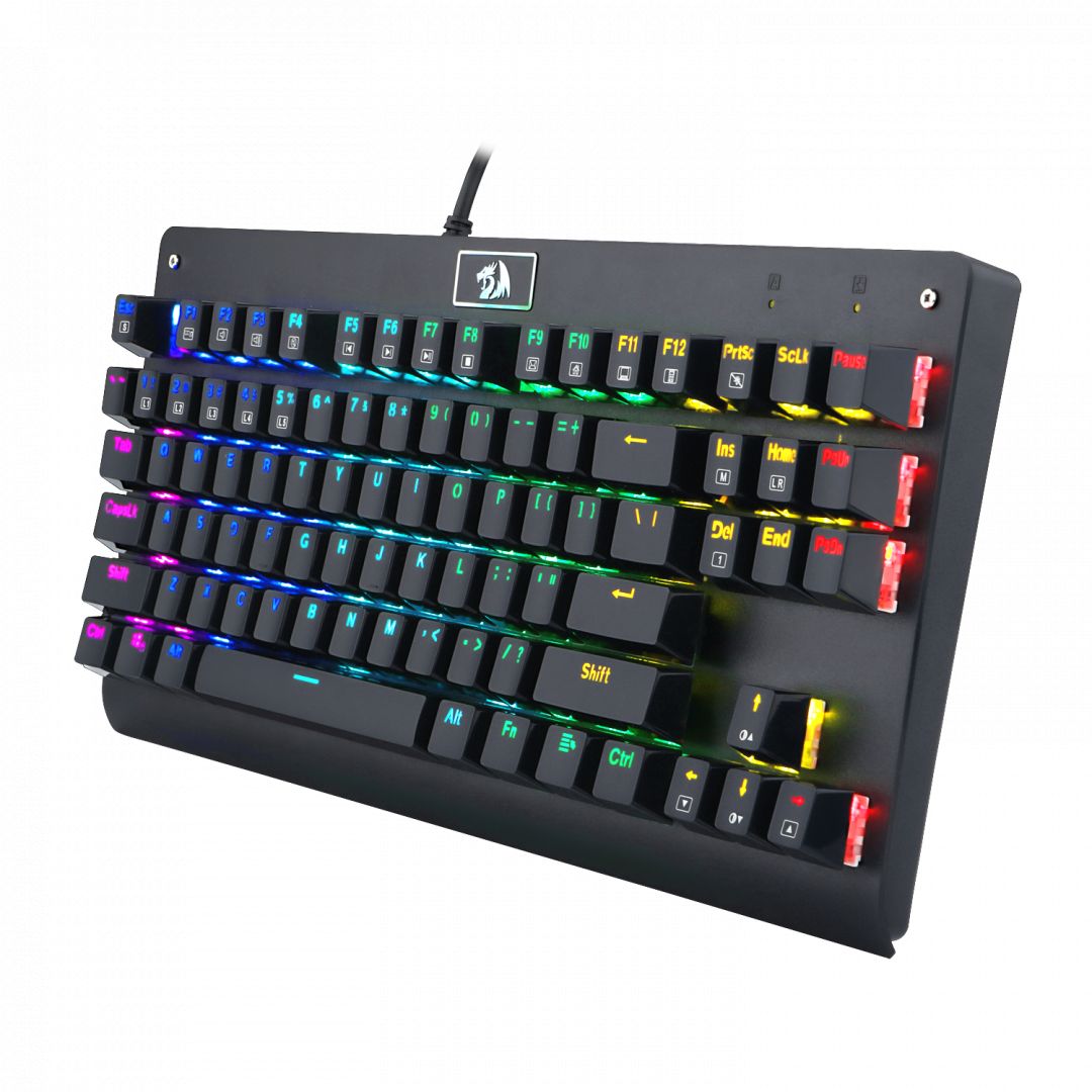 Redragon Dark Avenger RGB Brown Mechanical Gaming Keyboard Black HU