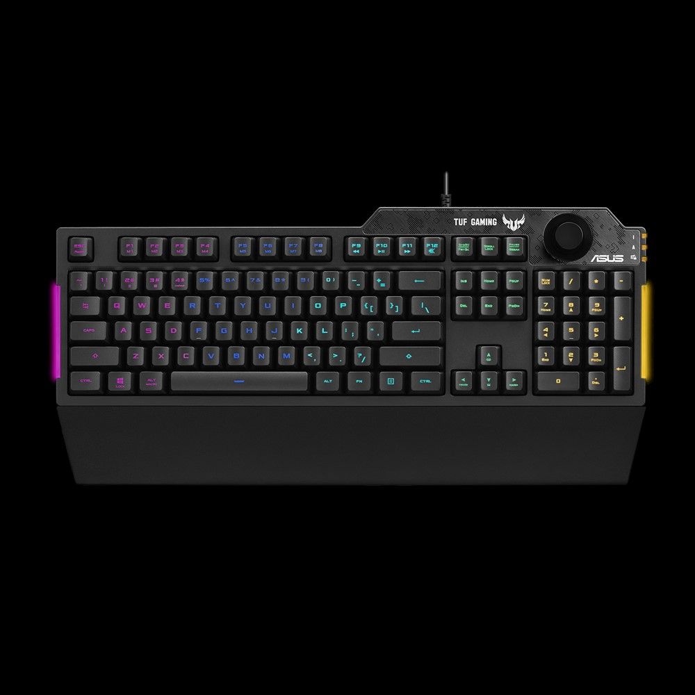 Asus TUF Gaming K1 RGB keyboard Black HU