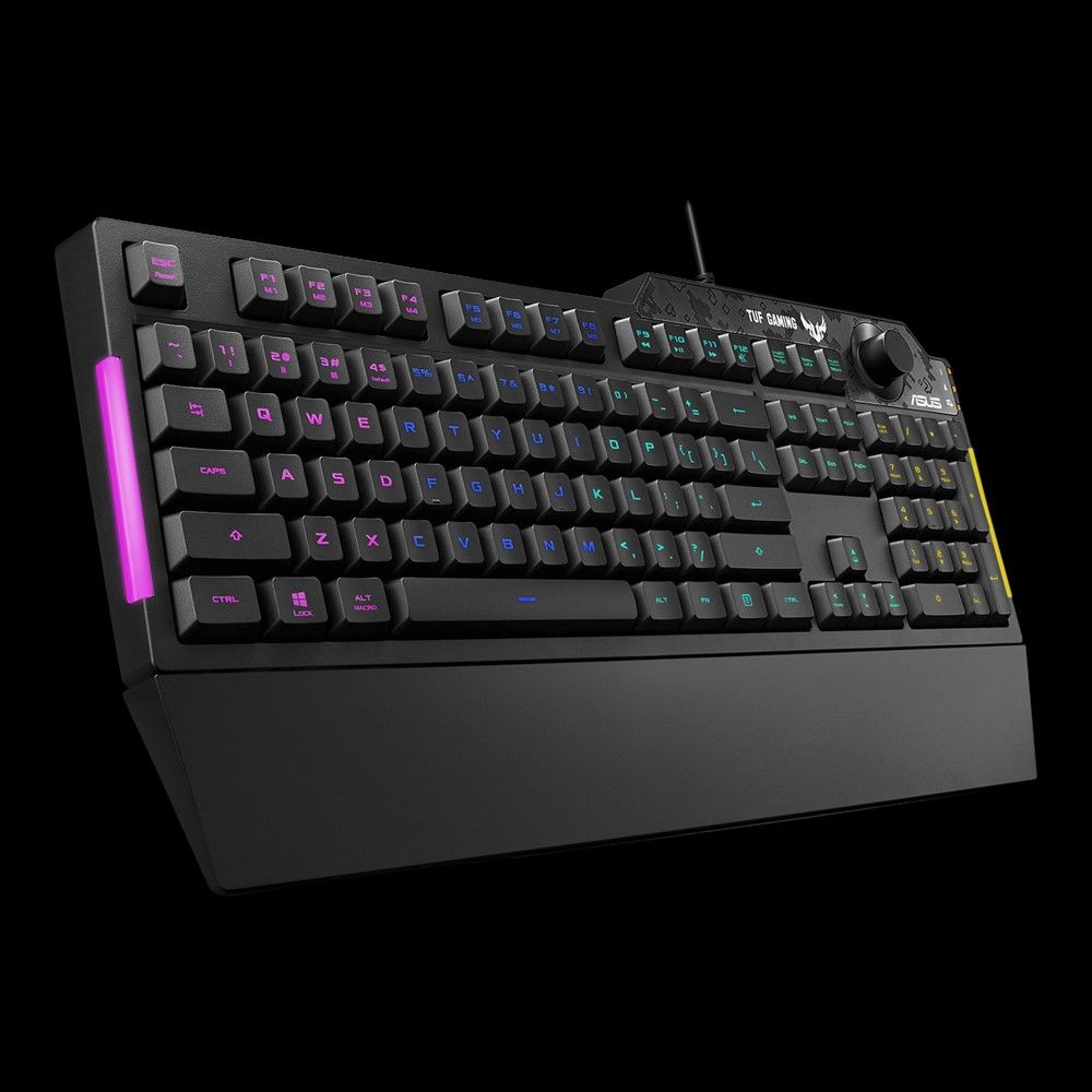 Asus TUF Gaming K1 RGB keyboard Black HU