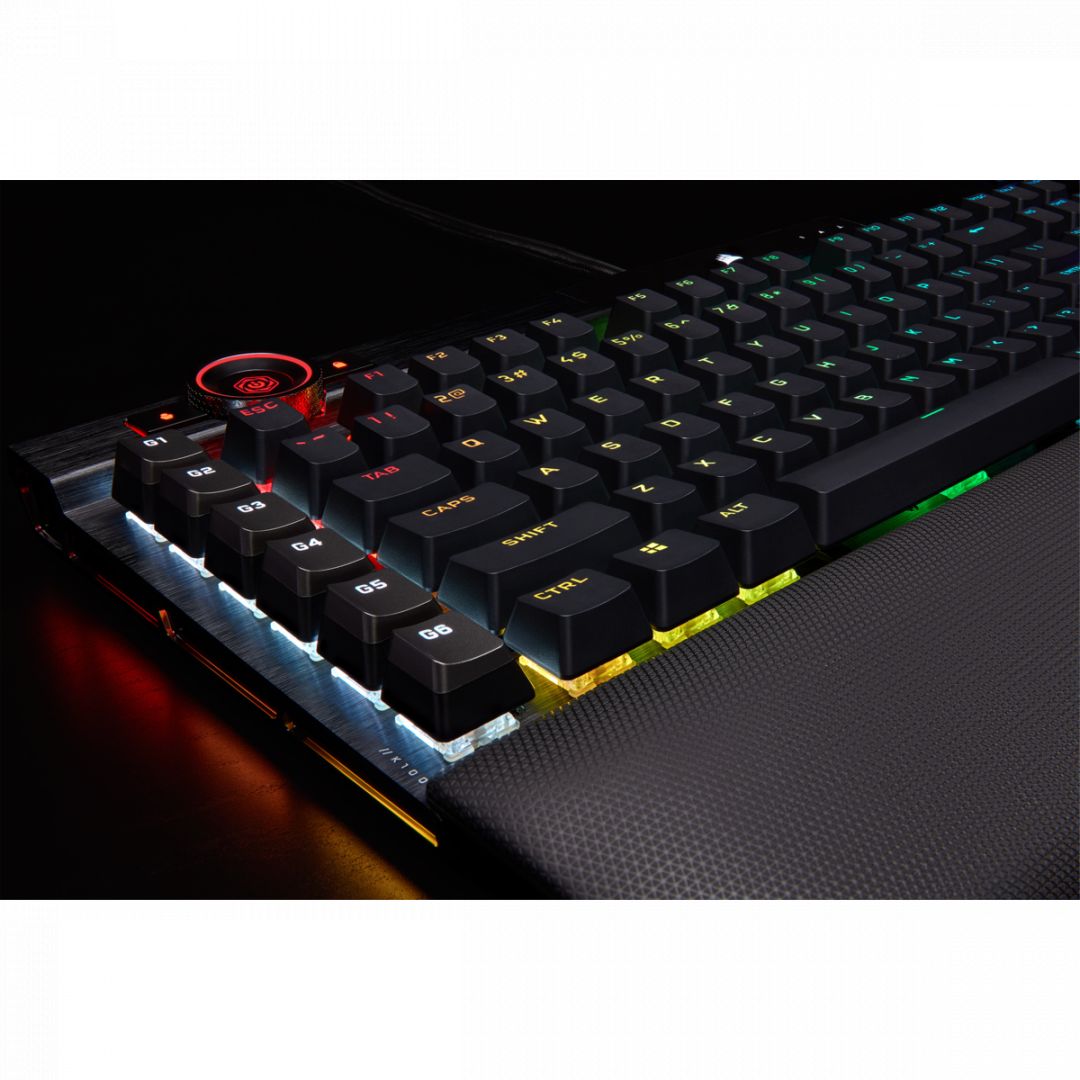 Corsair K100 RGB Cherry MX Speed Mechanical Gaming Keyboard Black US