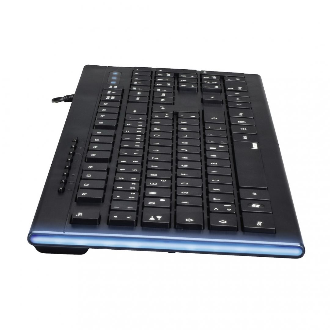 Hama Anzano Multimedia Keyboard Black HU