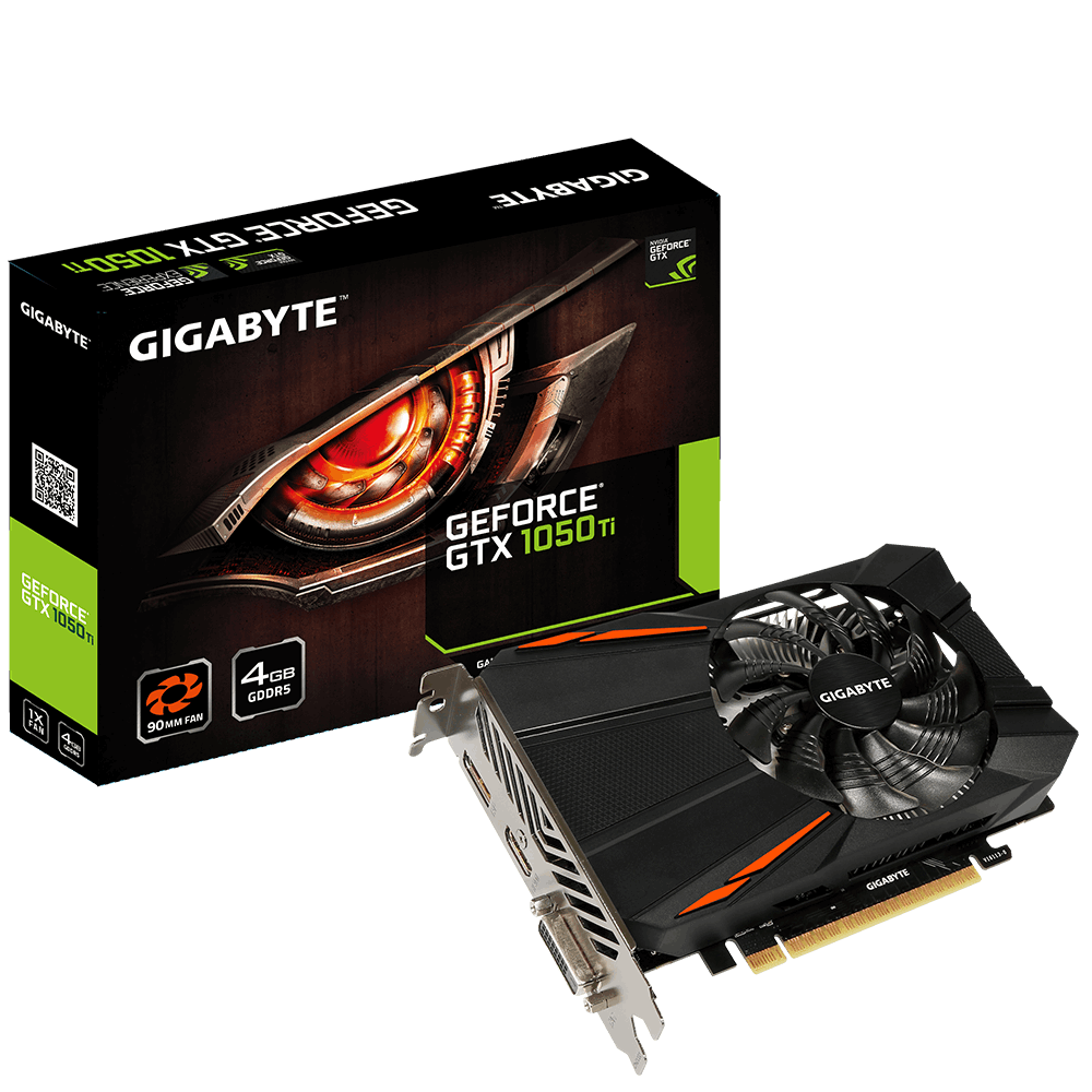 GIGABYTE GTX1050 Ti 4GB DDR5 GV-N105TD5-4GD