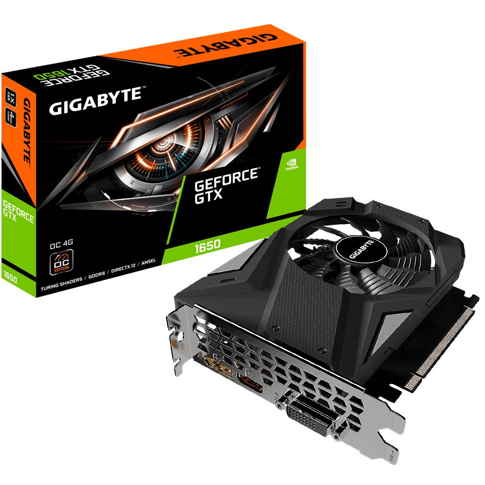 GIGABYTE GTX 1650 D6 OC 4G GV-N1656OC-4GD