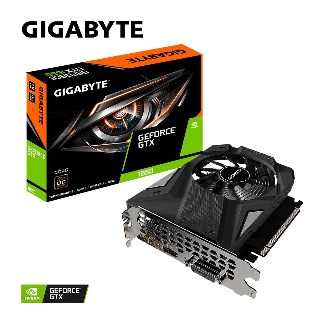 GIGABYTE GTX 1650 D6 OC 4G GV-N1656OC-4GD