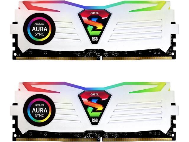 Geil 8GB DDR4 2400MHz Super Luce White RGB Sync Kit2 (2x4GB)