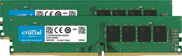 Crucial 32GB DDR4 2666MHz Kit (2x16GB)