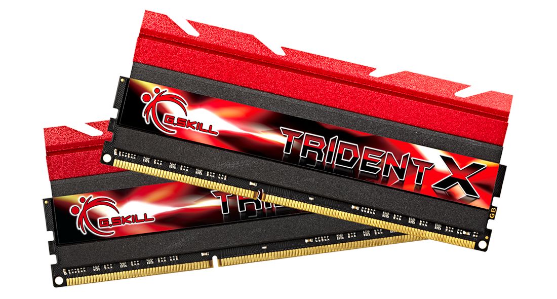 G.SKILL 16GB DDR3 2400MHz Kit(2x8GB) TridentX