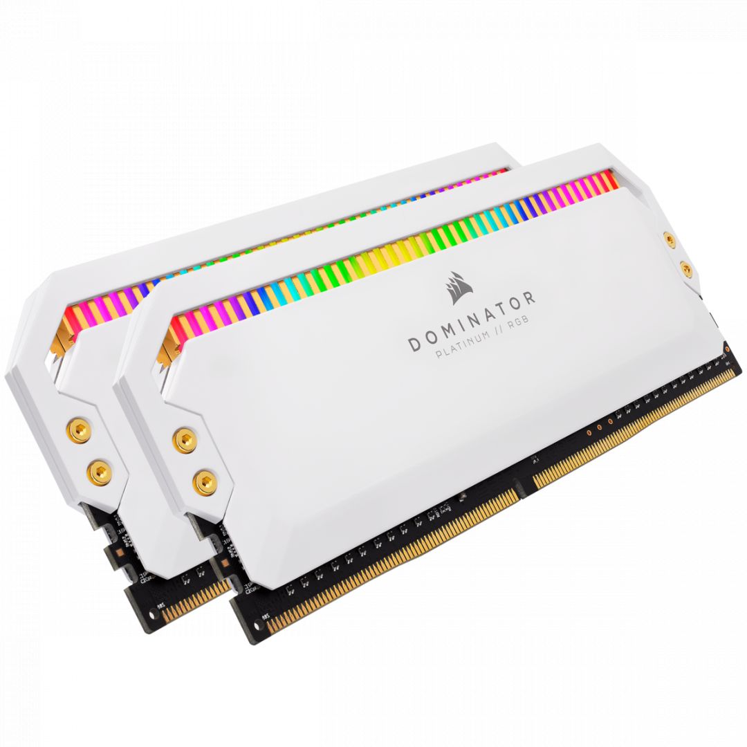 Corsair 16GB DDR4 3200MHz Kit (2x8GB) Dominator Platinum RGB White