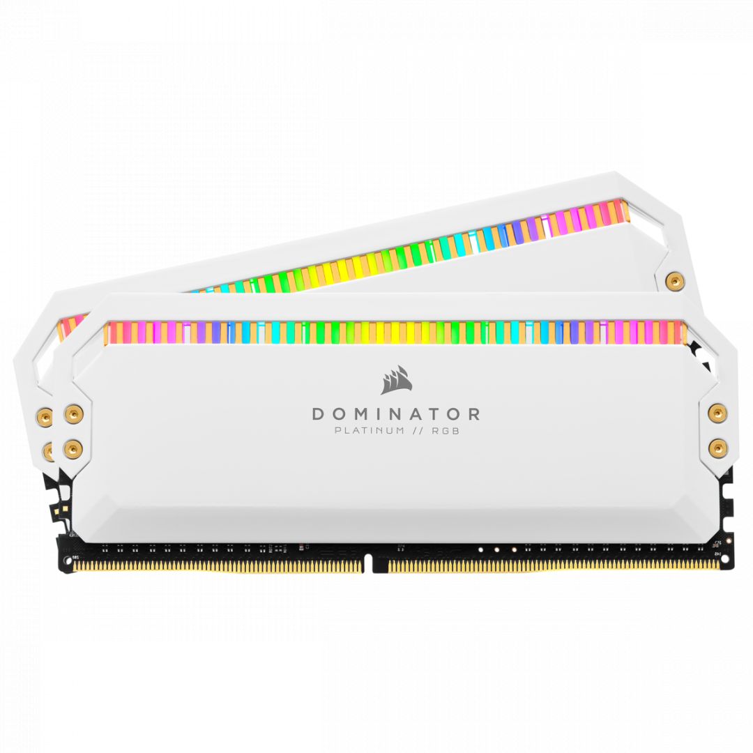 Corsair 16GB DDR4 3200MHz Kit (2x8GB) Dominator Platinum RGB White