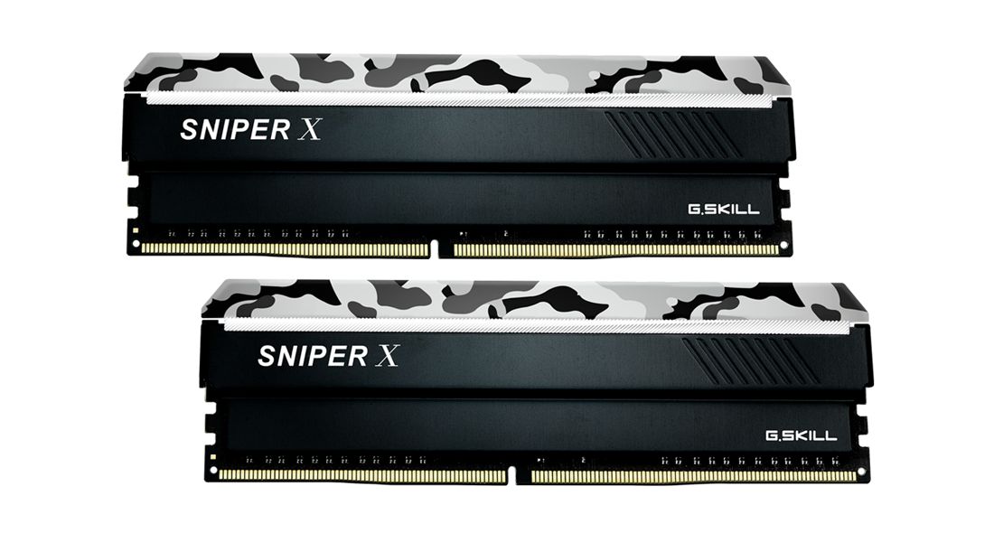 G.SKILL 16GB DDR4 3200MHz Kit(2x8GB) Sniper X Urban Camo