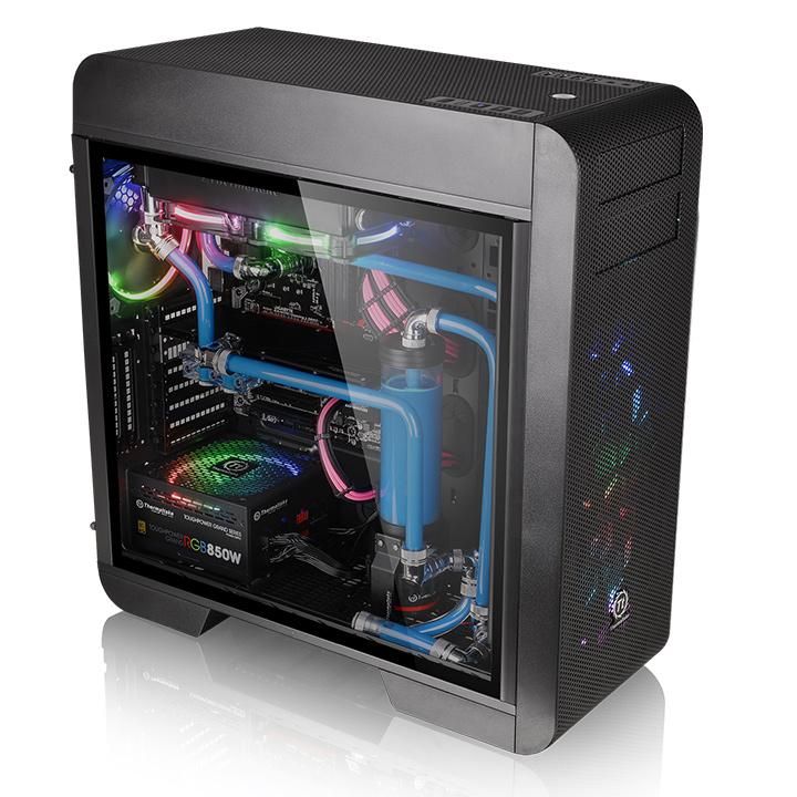 Thermaltake Core V71 Tempered Glass Edition Window Black