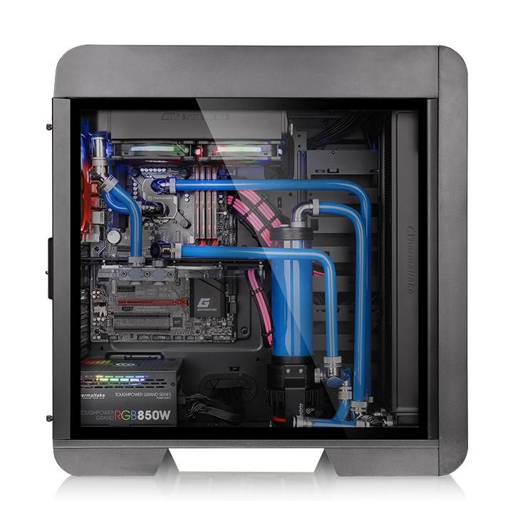 Thermaltake Core V71 Tempered Glass Edition Window Black