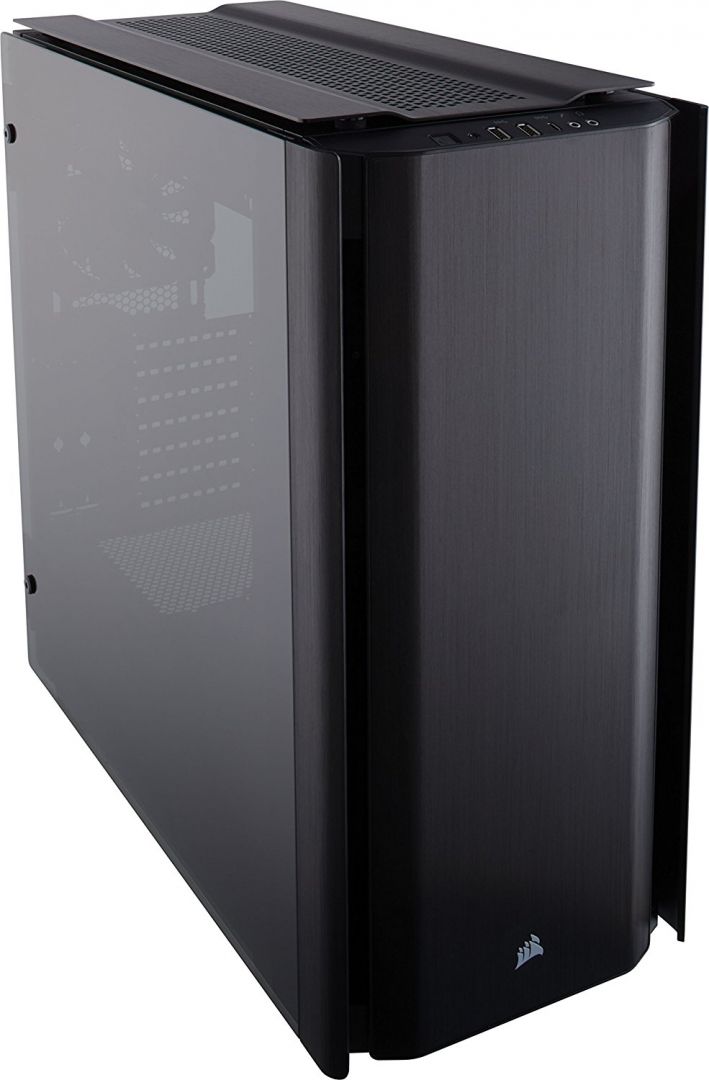 Corsair Obsidian Series 500D Tempered Glass Black