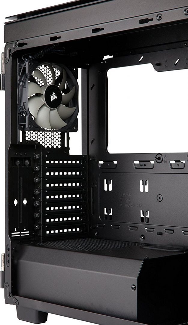 Corsair Obsidian Series 500D Tempered Glass Black