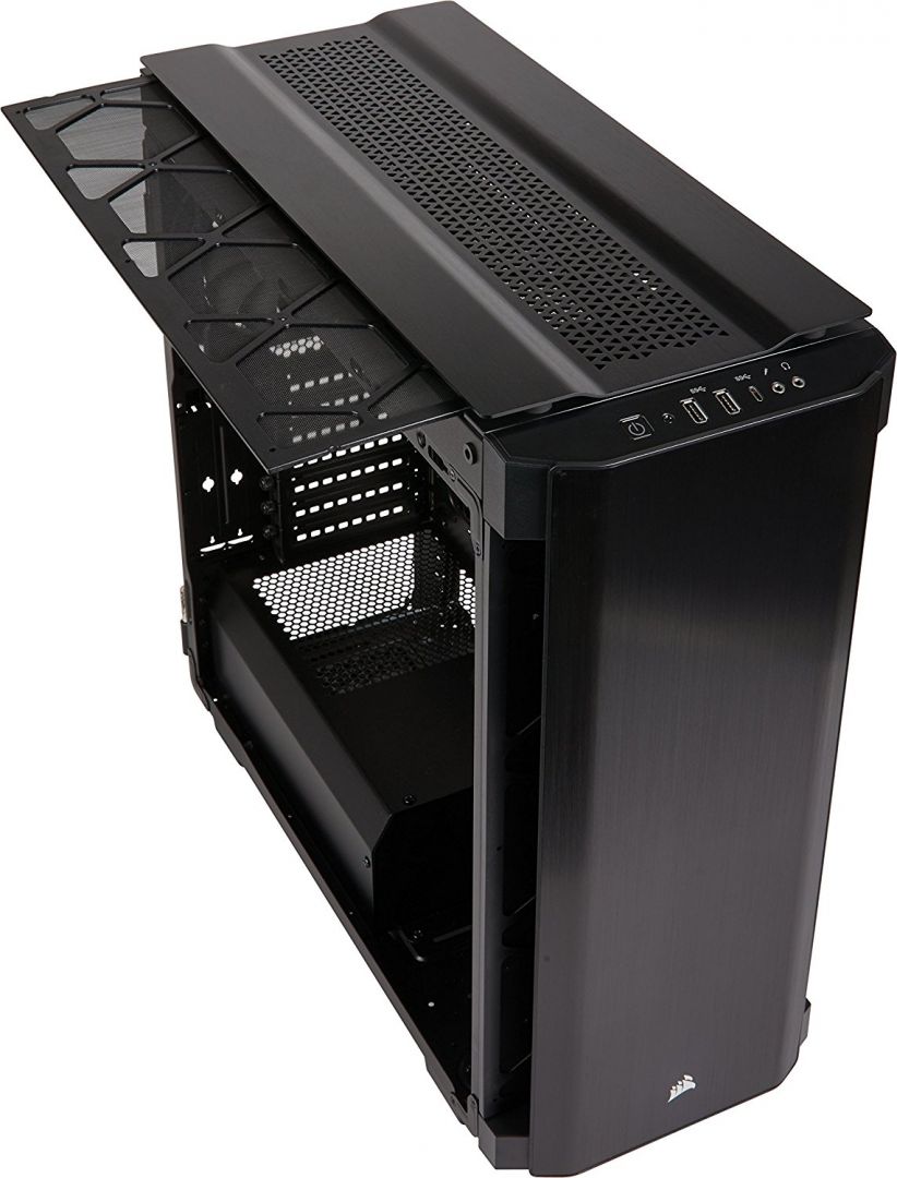 Corsair Obsidian Series 500D Tempered Glass Black