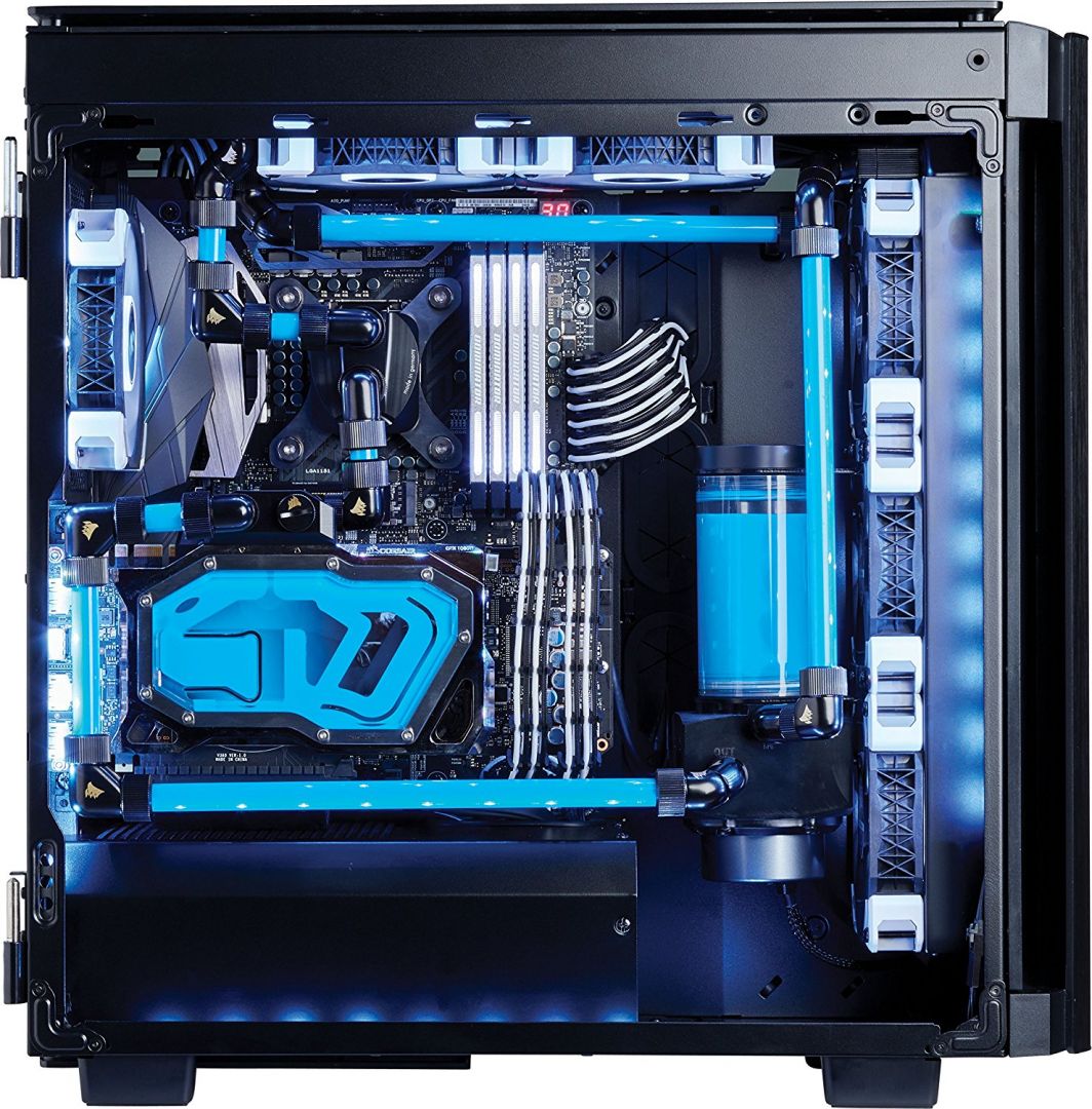 Corsair Obsidian Series 500D Tempered Glass Black