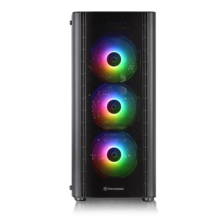 Thermaltake V250 TG ARGB Tempered Glass Black