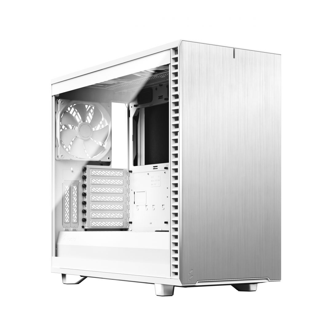 Fractal Design Define 7 Clear Tempered Glass White