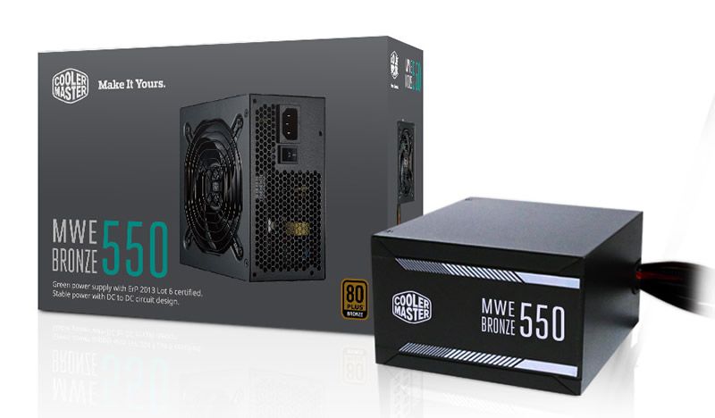 Cooler Master 550W 80+ Bronze MWE