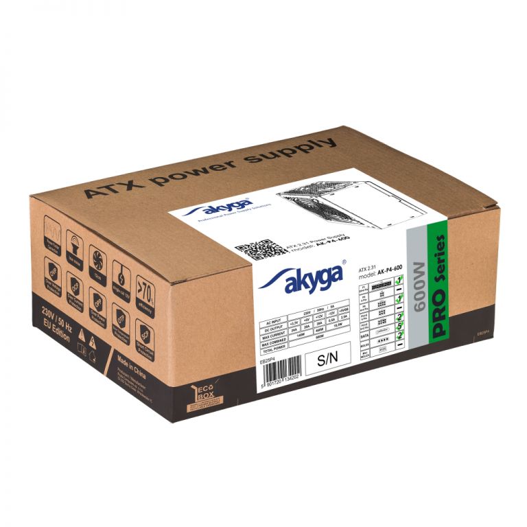 Akyga 600W Pro Series AK-P4-600