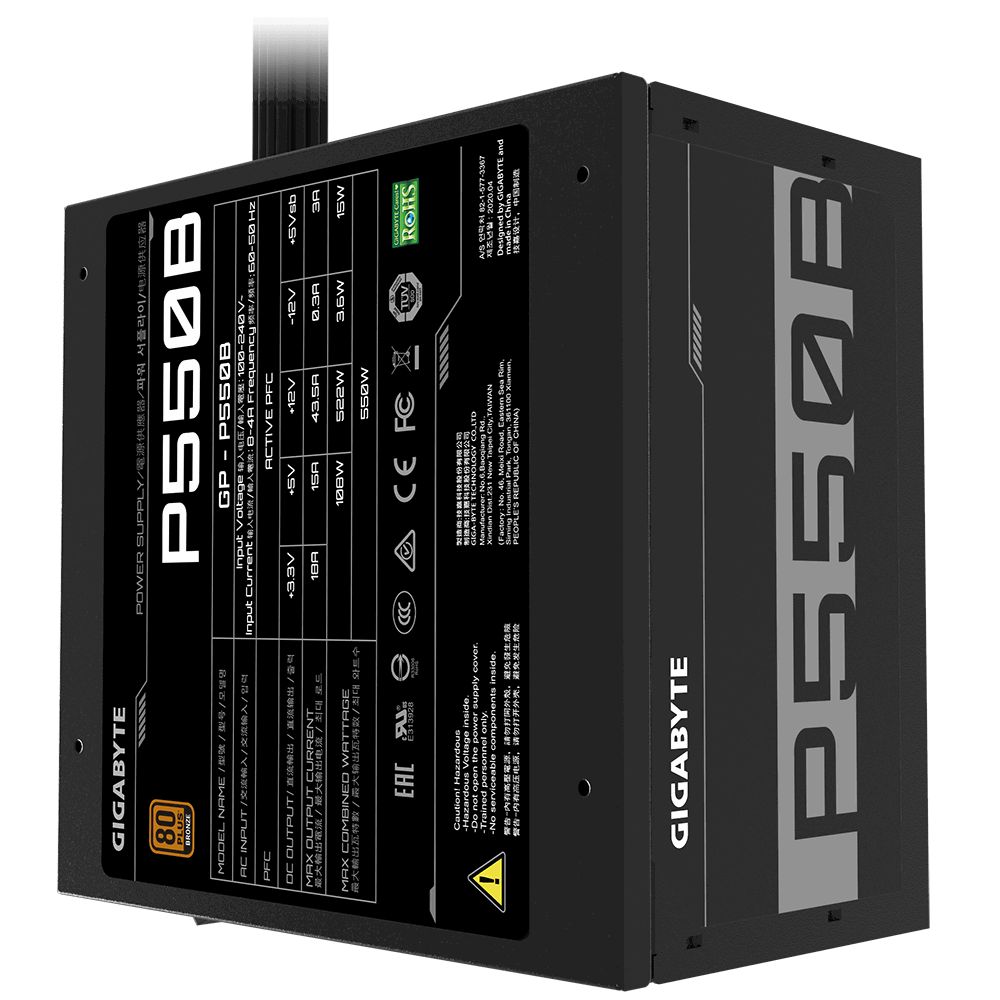 Gigabyte 550W 80+ Bronze