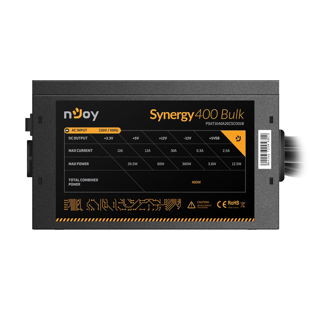 Njoy Synergy 400 400W 80+ Bulk