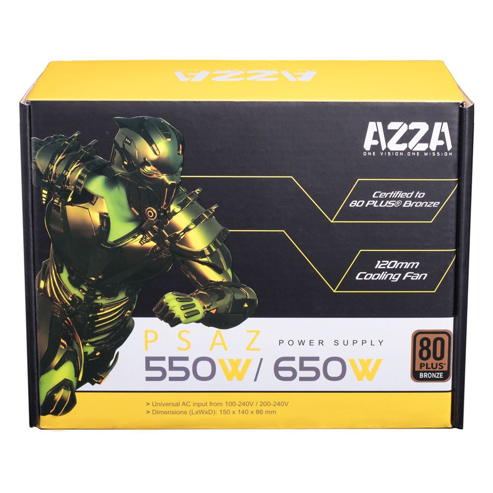 AZZA 550W 80+ Bronze PSAZ