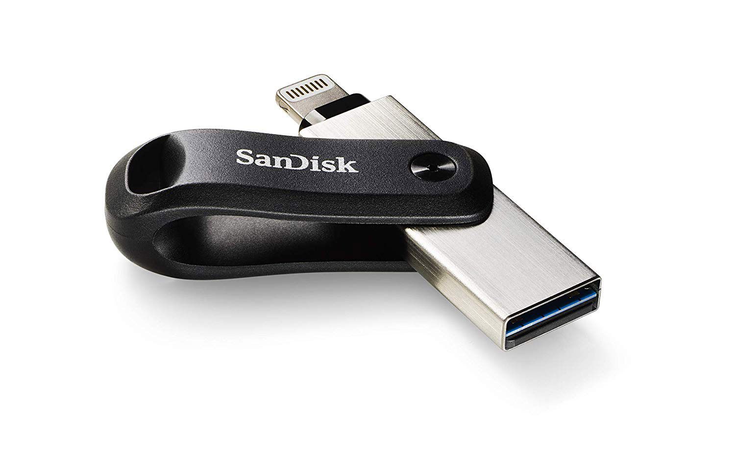 Sandisk 128GB iXpand flash Drive Go Black/Silver