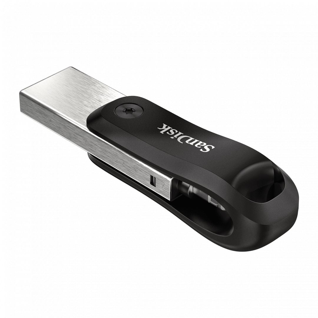 Sandisk 128GB iXpand flash Drive Go Black/Silver