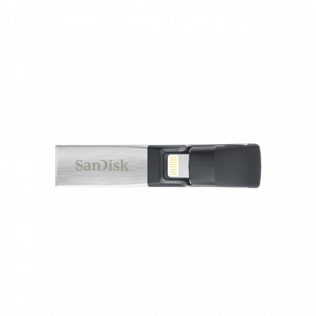 Sandisk 256GB USB3.0/Lightning iXpand Flash Drive Silver