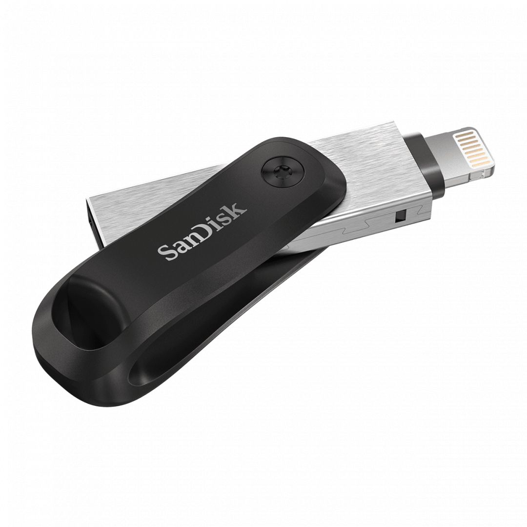 Sandisk 64GB iXpand flash Drive Go Black/Silver