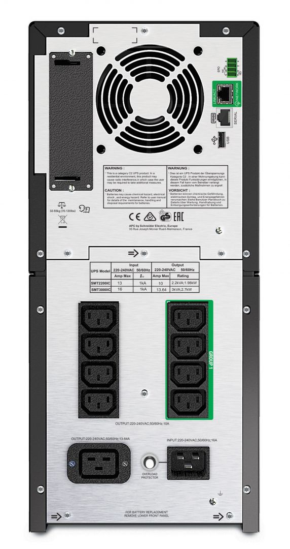 APC Smart UPS 3000VA Line-interaktív