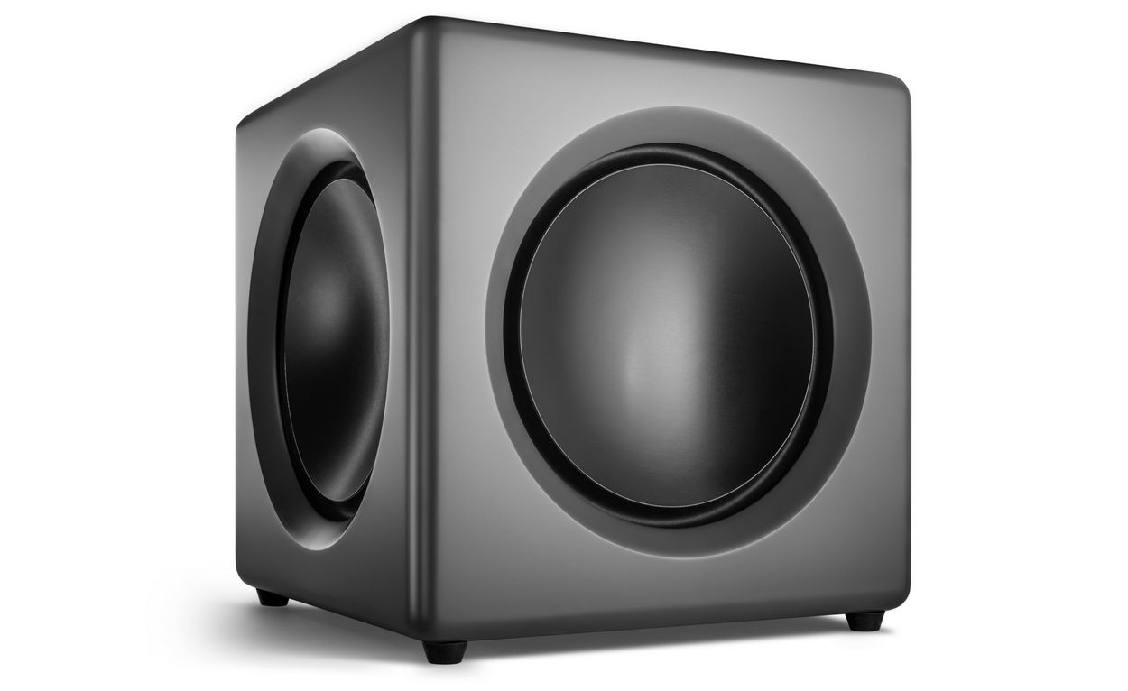 wavemaster  Fusion Active Subwoofer Stone Gray