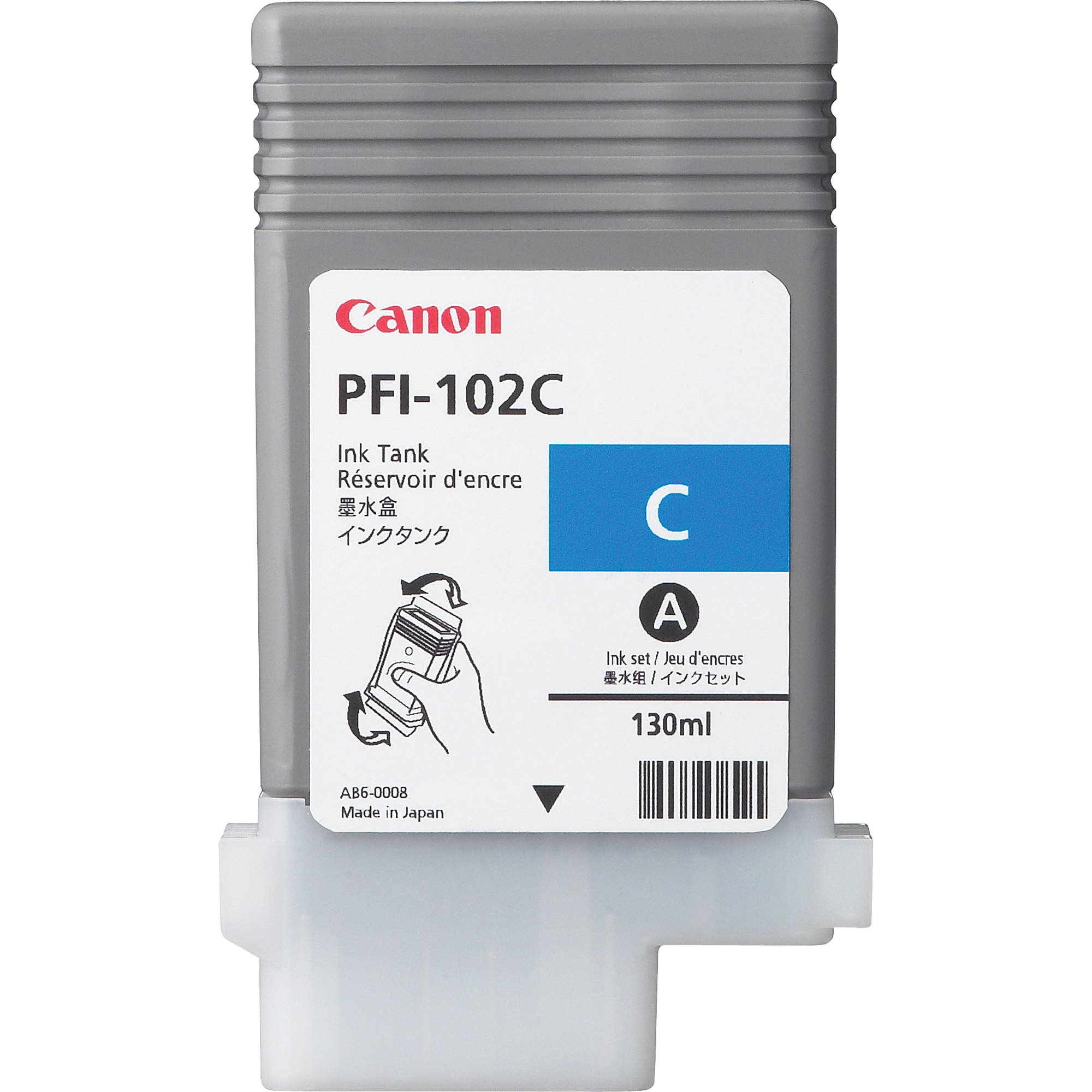 Canon PFI-102C Cyan