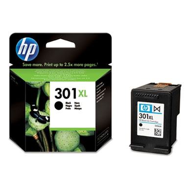 HP CH563EE (301XL) Black tintapatron