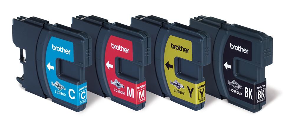 Brother LC980 Multipack (Black, Cyan, Magenta, Yellow)