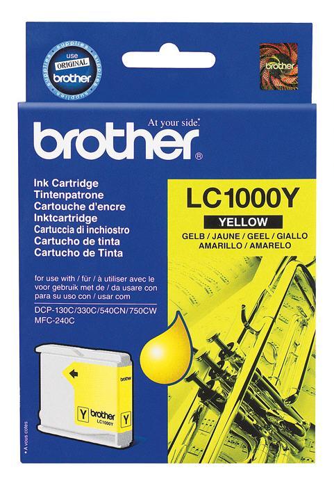 Brother LC1000Y Yellow