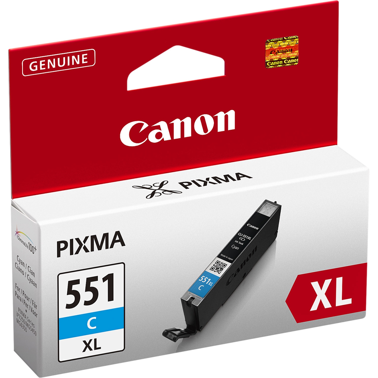 Canon CLI-551C XL Cyan