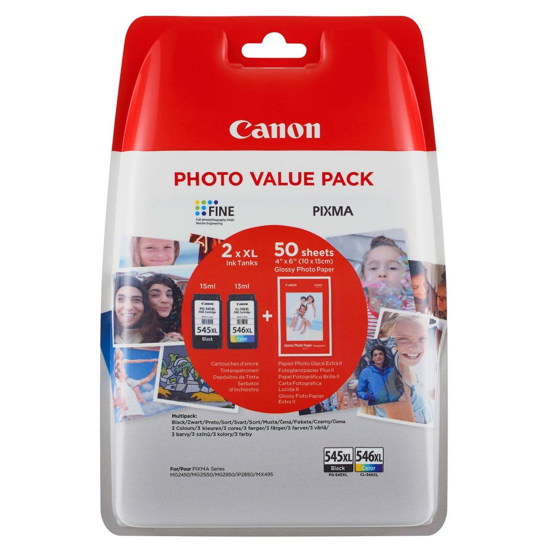 Canon PG-545XL/CL-546XL Photo Value Pack