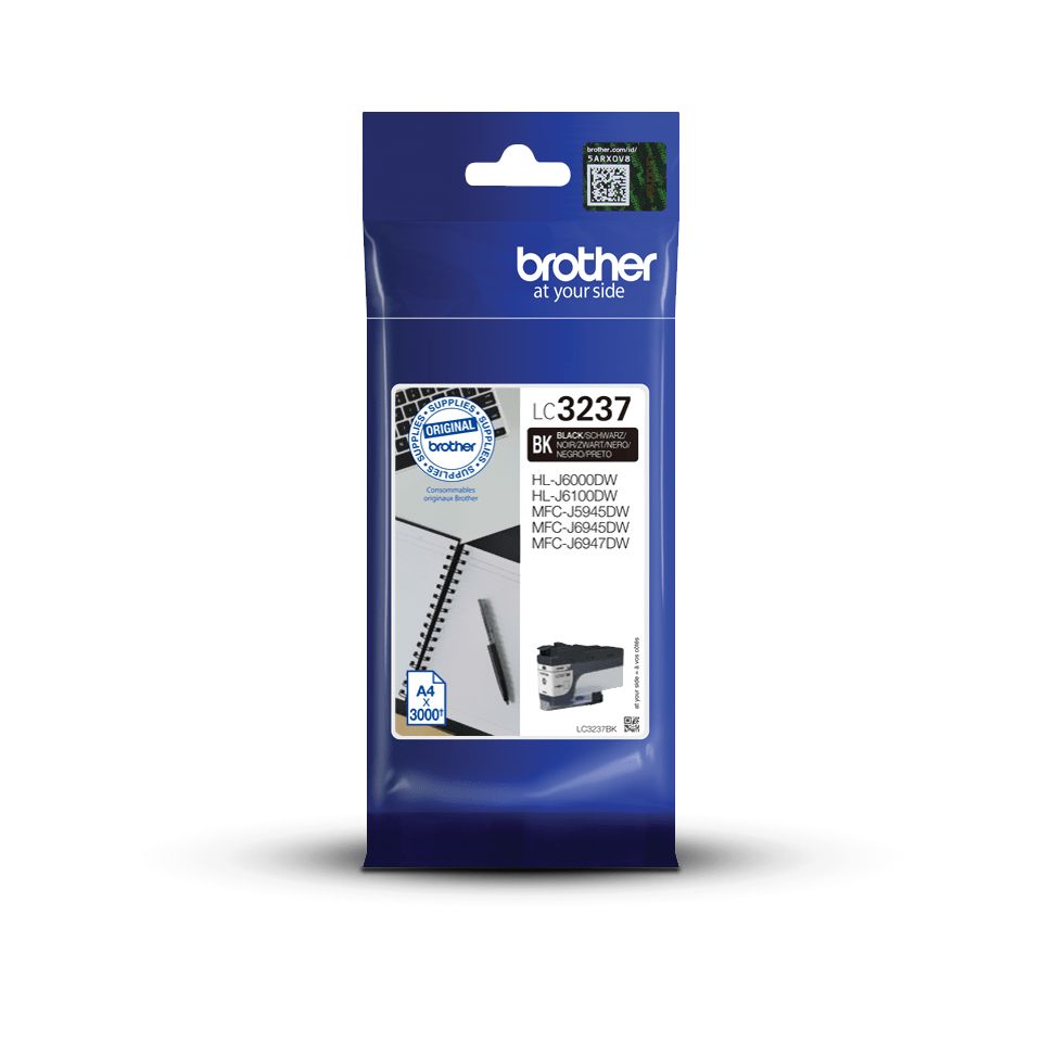 Brother LC3237BK Black