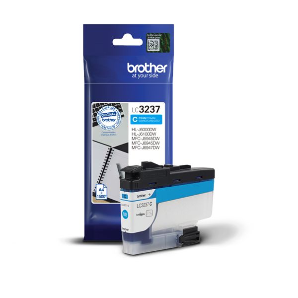 Brother LC3237C Cyan