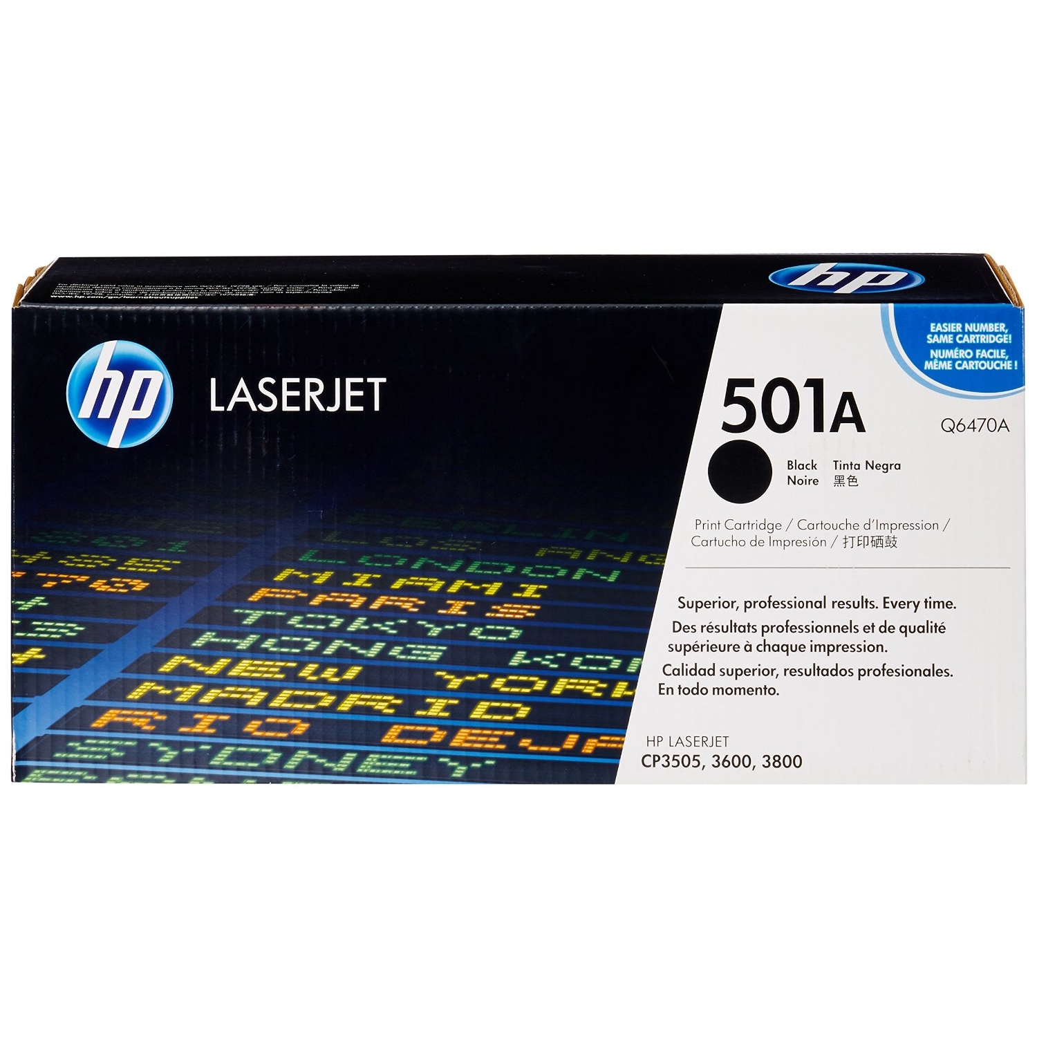 HP Q6470A (501A) Black toner