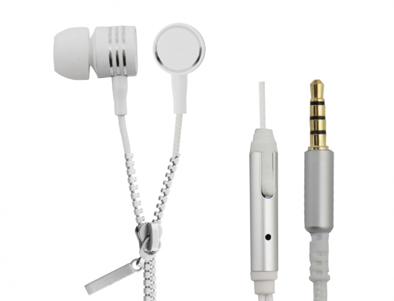 Esperanza Zipper Headset White