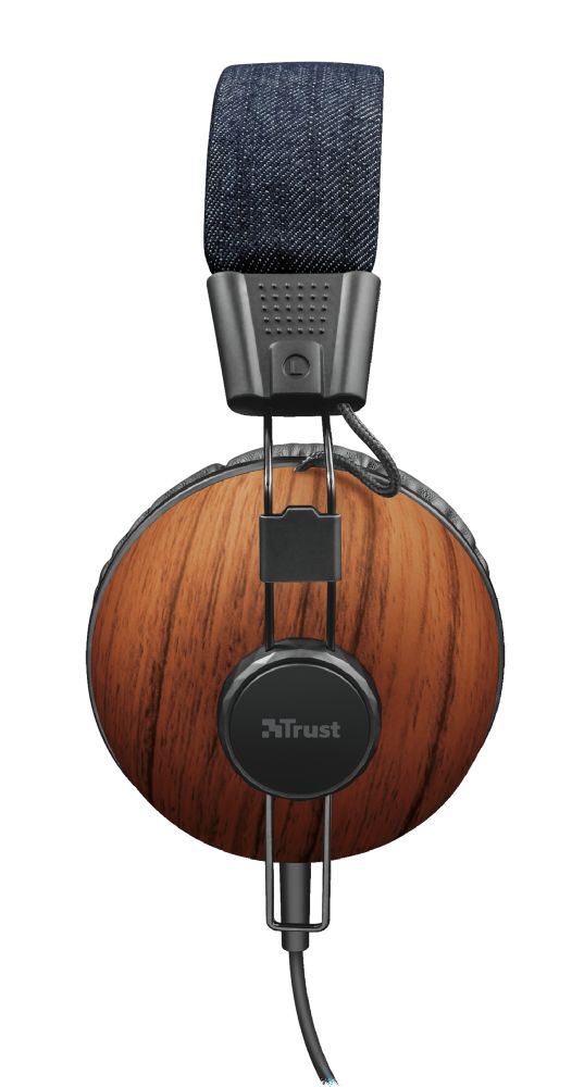 Trust Noma Headset Denim Wood